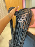 Medium Knotless Braids